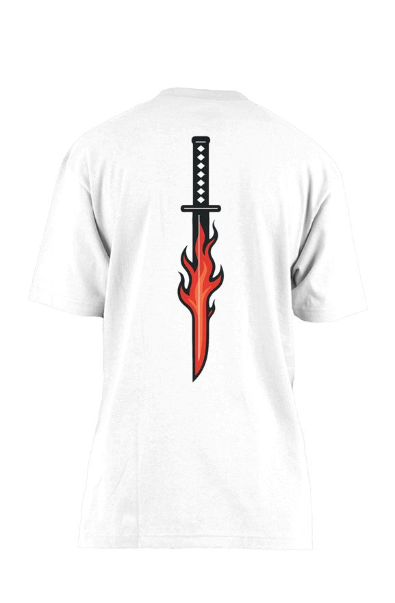 Flame Reign Oversized Heavyweight Tee