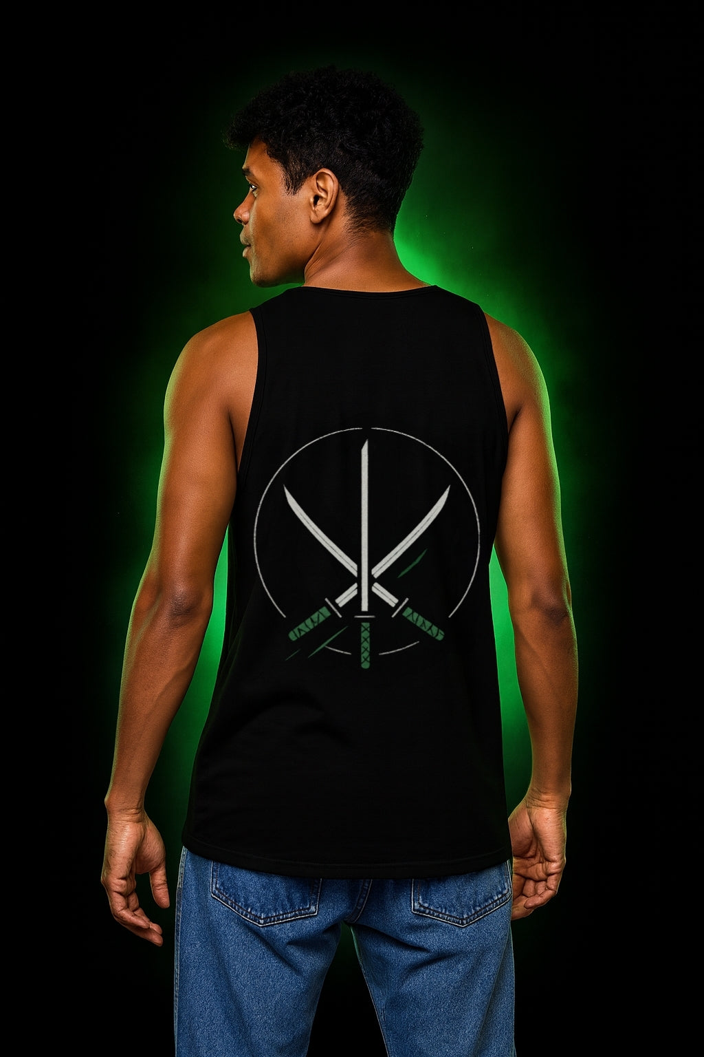 Three Swords Crest Tank Top