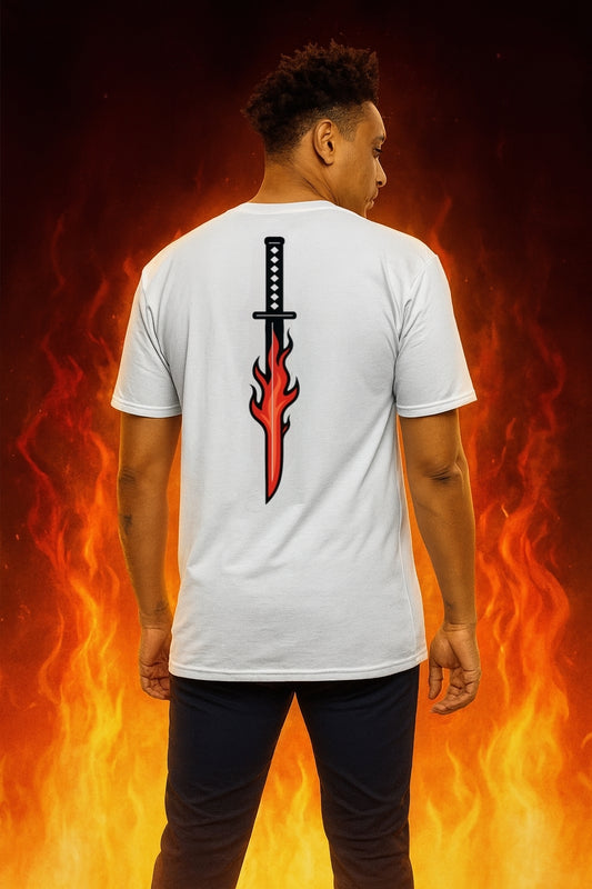 Flame Reign Oversized Tee